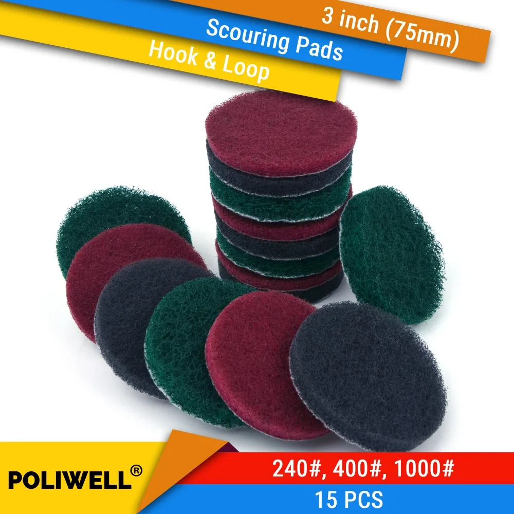 240/400/1000# Nylon Polishing Pad For Kitchen Cleaning