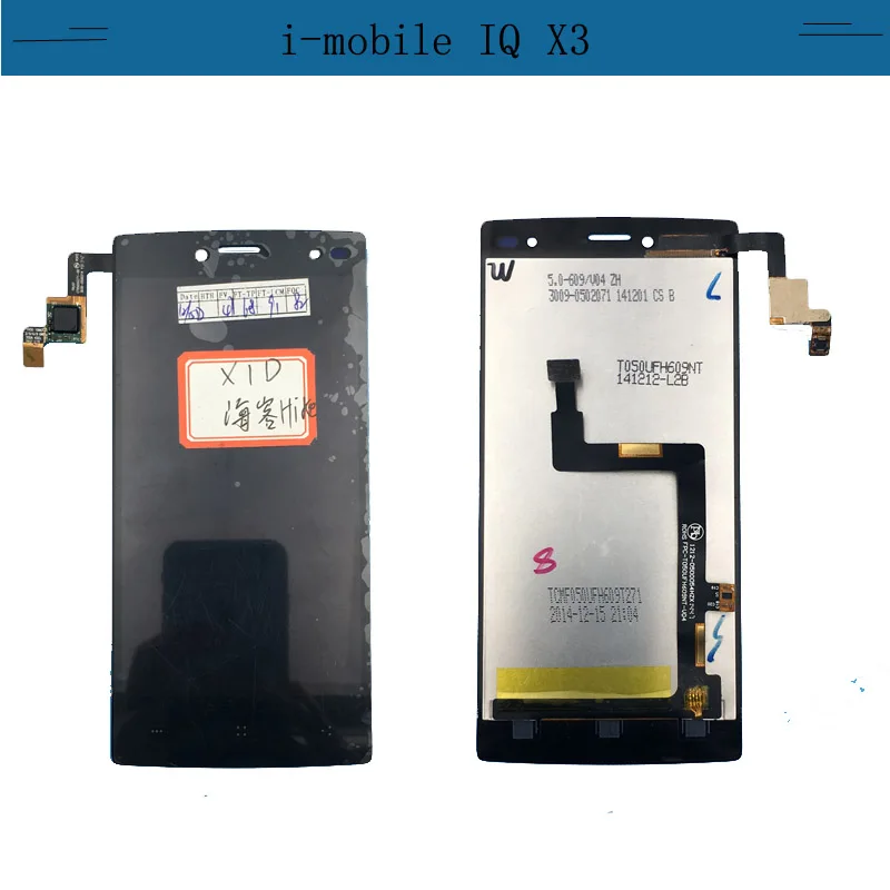 For i-mobile IQ X3 LCD Display Touch Screen Digitizer Assembly Replacement Phone Parts Original | Мобильные телефоны и
