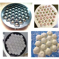 popular new 37 holes dumpling mould maker fast make dumplings tool jiaozi mold machine zf