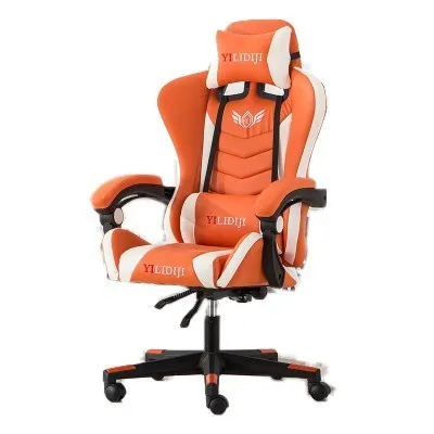 orange ЕС может лежать Современный Лаконичный доудлер для работы в офисе Игры Бытовой вращающийся стул silla gamer poltrona комфорт - Цвет: orange