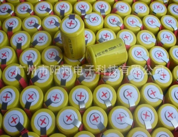 8 шт. 1 2 в 2500 мАч 4/5 subc sub c sc nimh аккумуляторы аккумулятор Ni MH bateria recargable 4/5sc для 9 6