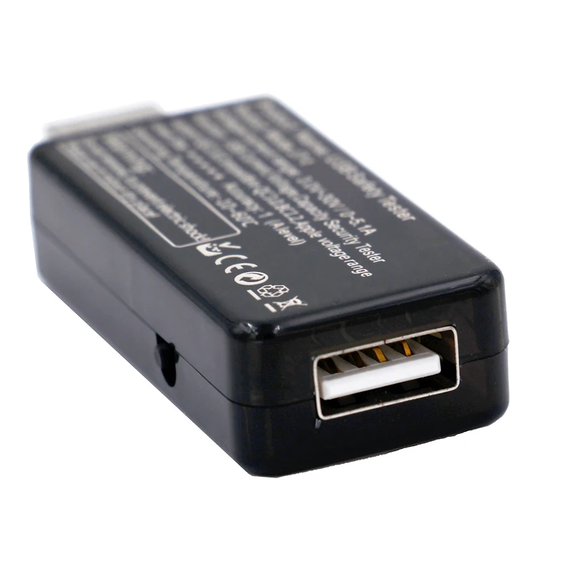 50 шт./лот зарядное устройство USB Емкость Мобильный аккумулятор измеритель