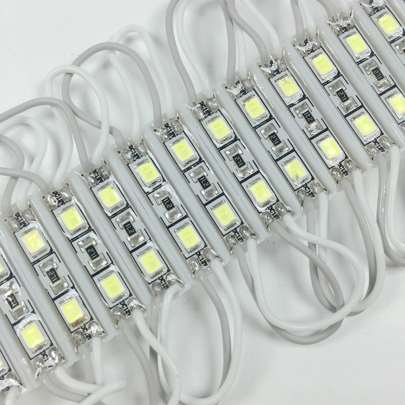 100 шт. 2835 светодиодные фонари DC12V SMD мини светодиодный модуль 2LED Водонепроницаемый