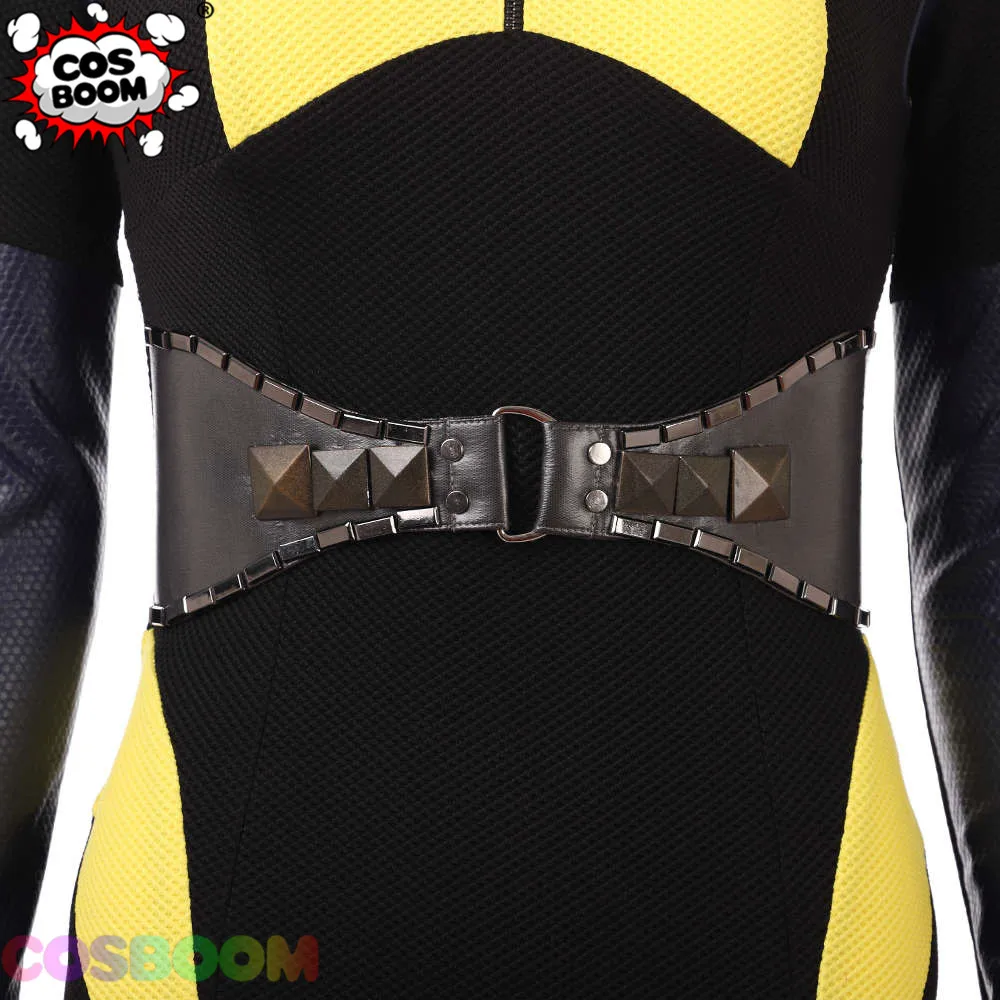 COSBOOM Negasonic подростков утверждает Косплэй костюм Дэдпул 2 наряд Ellie Phimister