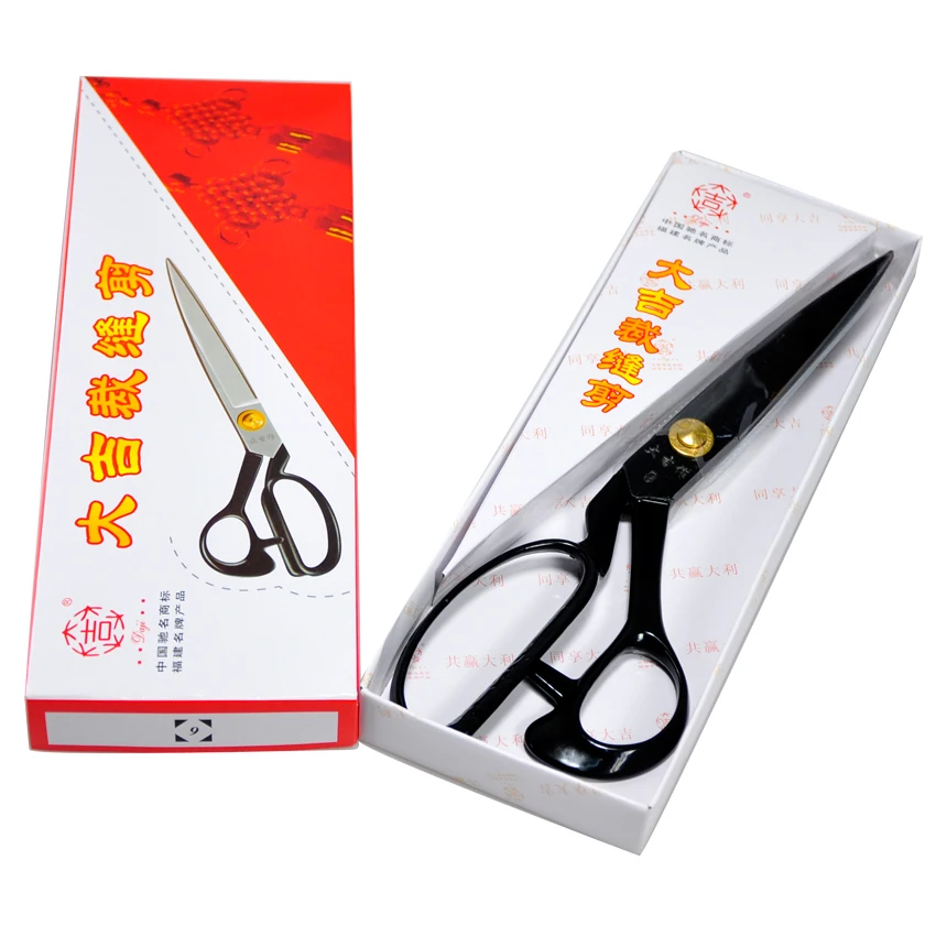 Левая ручка DAJI из нержавеющей стали искусственные швейные ножницы