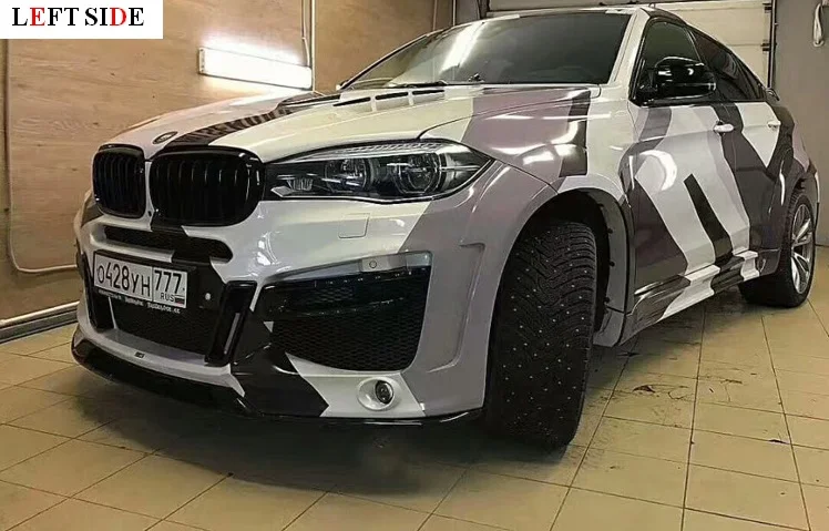 LEFT SIDE Car Stickers Custom Made Car-Styling Body Decoration Racing Decal Suit Auto Accessories Camouflage Vinyl | Автомобили и