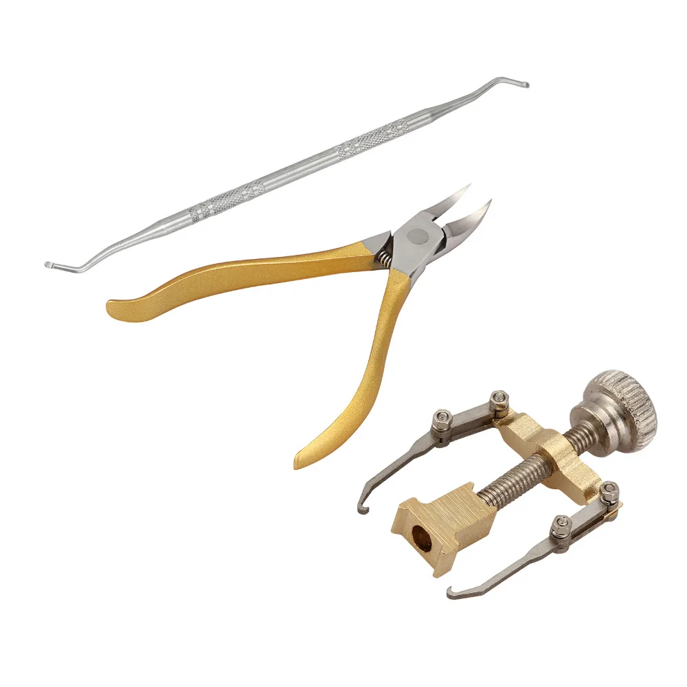 1 набор щипцы для удаления вросших ногтей из нержавеющей стали|nail manicure|nail manicure