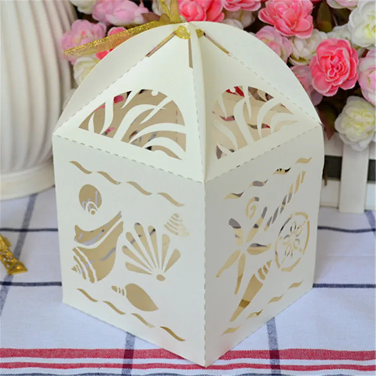 Лазерная резка для свадебных сувениров/коробка конфет с свободными лентами