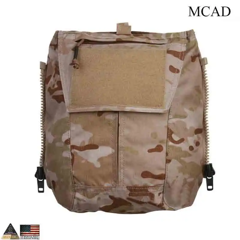 MCAD EMERSON gear Mag Pouch ЗИП-на панели для AVS JPC2.0 CPC тактический рюкзак боевое снаряжение для страйкбола сумка emerson EM8348 - Цвет: MCAD