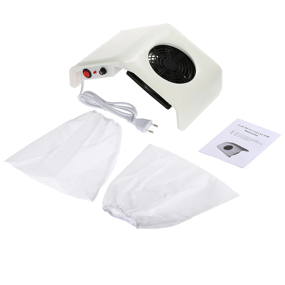 Пылесос для маникюра Профессиональный пылеуловитель ногтей Дизайн салон Сделай