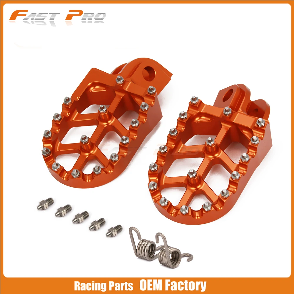 Подножки для мотоцикла подножки педали KTM EXC SX SXF XC XCF EXCF XCFW MX 65 85 125 200 250 300 350 400 450 525