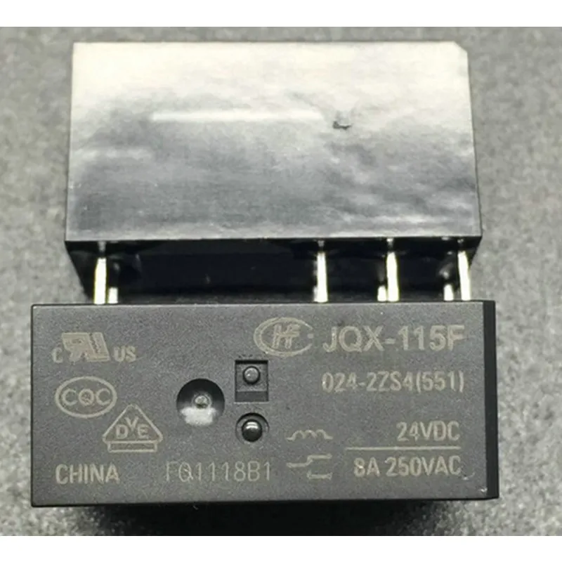 

wholesale 10pcs/lot relay 8A 24VDC JQX-115F-024-2ZS4