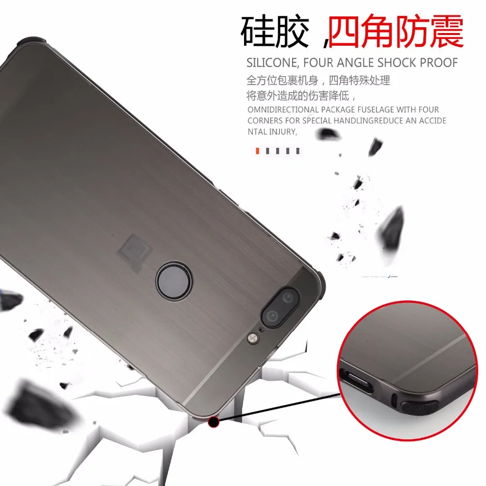 FQYANG золотой матовый чехол для Oneplus 5 One plus 5T металлический алюминий + ультра тонкий