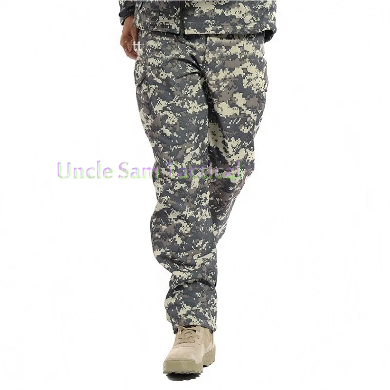 

Мужские зимние водонепроницаемые тактические брюки SharkSkin Softshell, военные уличные брюки для армии, походов, для мужчин