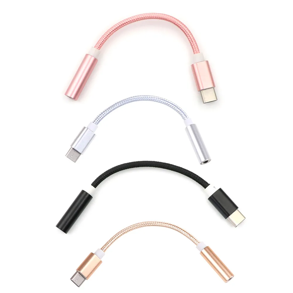 1 шт. автомобильный электронный Тип USB C до 3 5 кабель для наушников адаптер Мужской