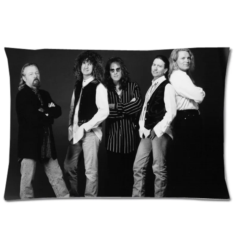 REO Speedwagon Two Side Pillow Cover Decorative Case Polyester Slip Rectangle Pillowcase 20*30 Inch | Дом и сад