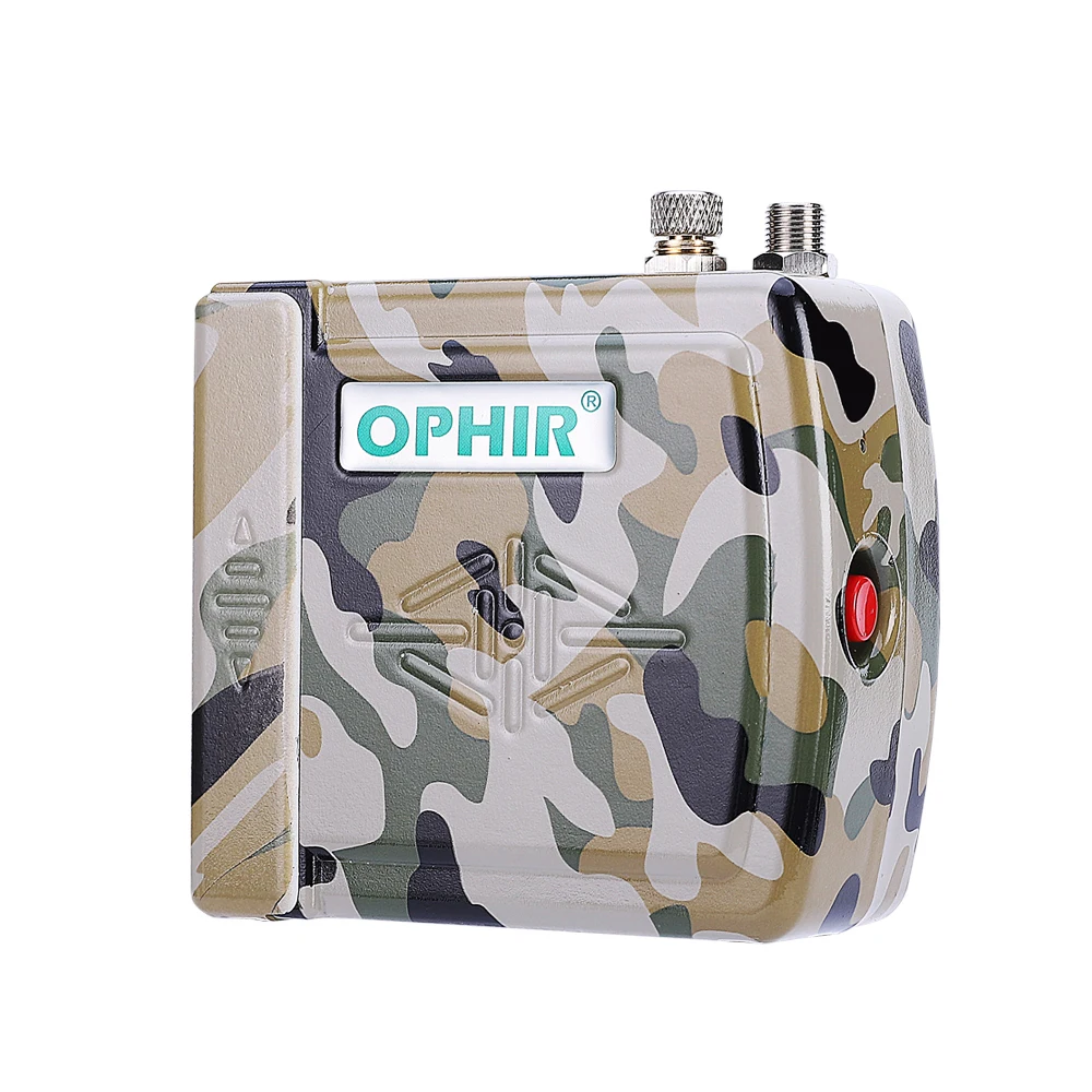 Фото OPHIR 0 3 мм Набор Аэрограф с камуфляжным воздушным компрессором для модели хобби OPHIR 0 3 мм Набор Аэрограф с камуфляжным воздушным компрессором для модели хобби