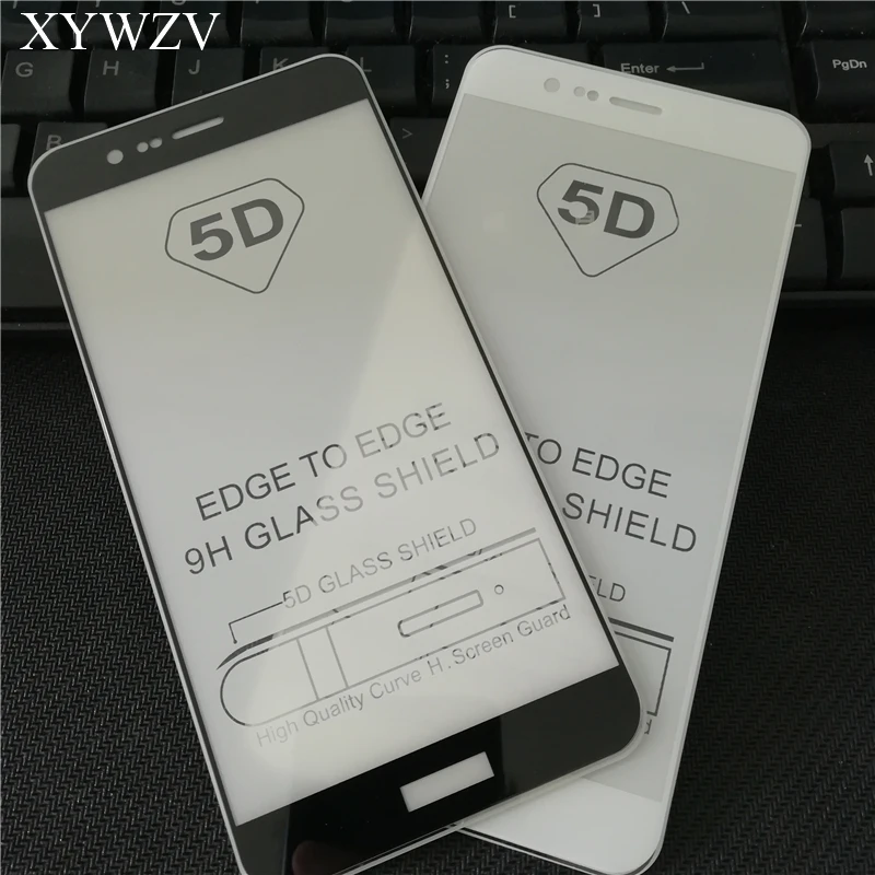 5D изогнутое закаленное стекло для Huawei Honor V9 Защита экрана Защитная пленка 1