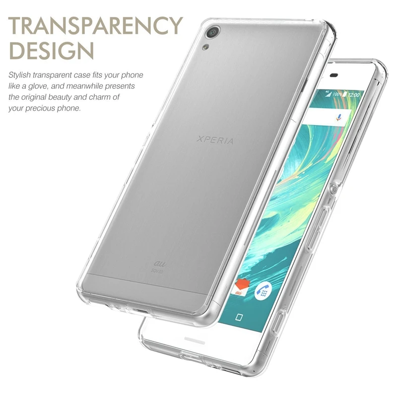 Чехол для смартфона Sony Xperia XA Xz1 C6 Xz1c Xa1plus XA2 Ultra L2 2016 прозрачный гелевый ТПУ