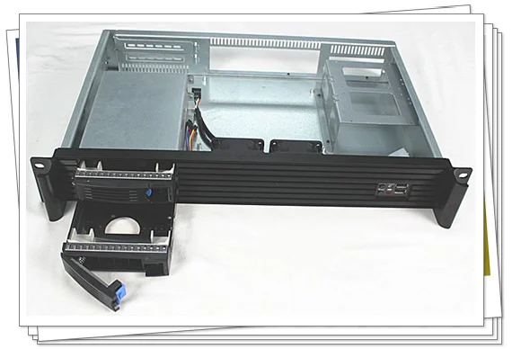 

1.5U Case With Hot Plug Drawer 280MM Long Monitor Box Player Case