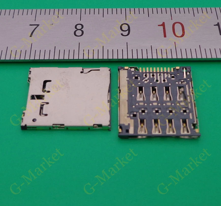 10 шт./лот новый разъем для считывания SIM-карт модуля ASUS FonePad K004 ME371MG ME371 |