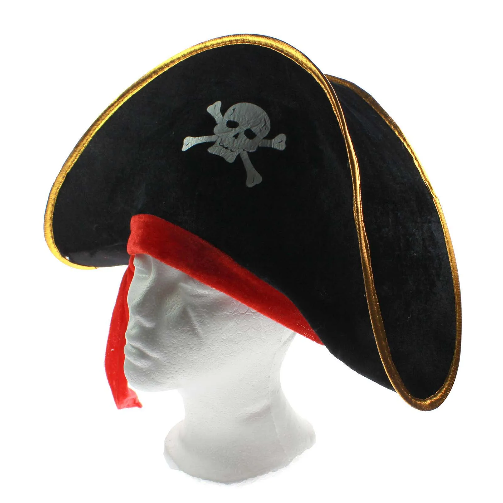Пиратская Кепка с принтом черепа костюм кепка Хэллоуин маскарадвечерние