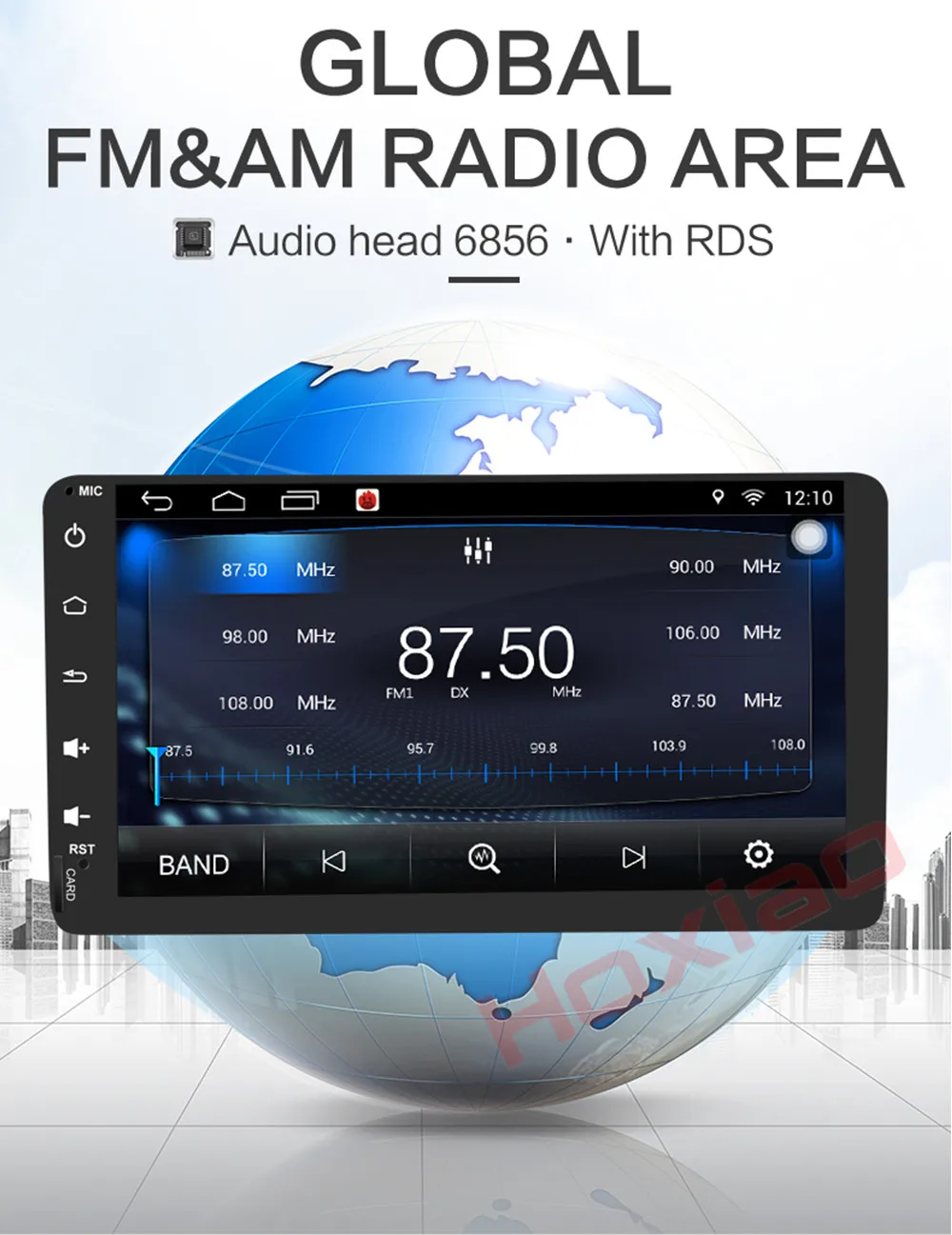 Hoxiao Android 6,0 для SUZUKI JIMNY 2007- gps HD мультимедийный плеер Карта Навигация wifi ROS BT без DVD 7 дюймов 2DIN Автомагнитола
