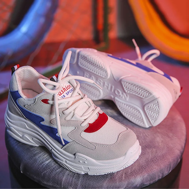 Дышащая женская Вулканизированная обувь женские повседневные кроссовки удобные