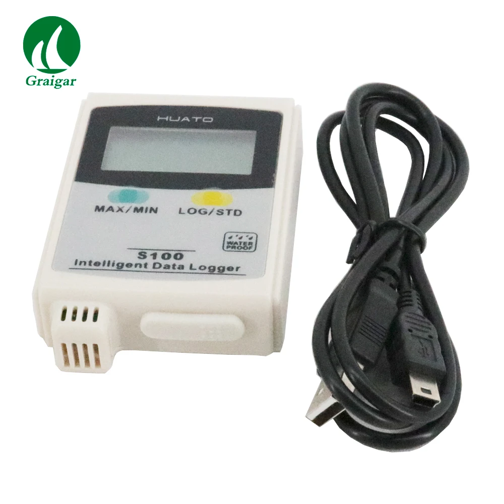 Высокой точности регистратор данных влажности и температуры S100 TH с USB
