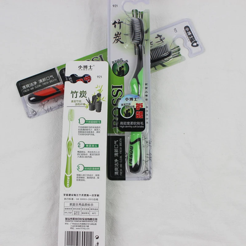 Bamboo Charcoal Soft Nano Toothbrush Ultra Brush Dental Care Nano-antibacterial | Красота и здоровье