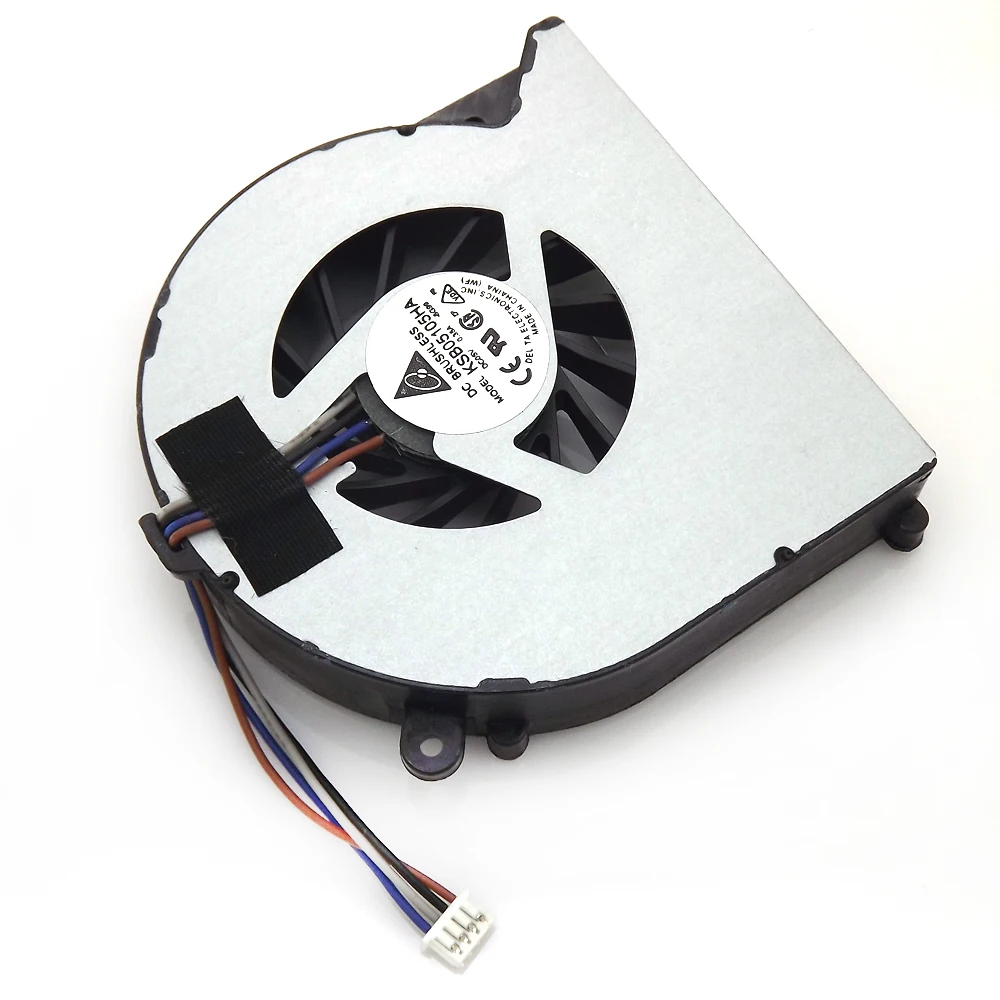 Бесплатная доставка Новый KSB05105HA DC5V 0.35A для HP 8460P 5430S 6460B охлаждающий вентилятор