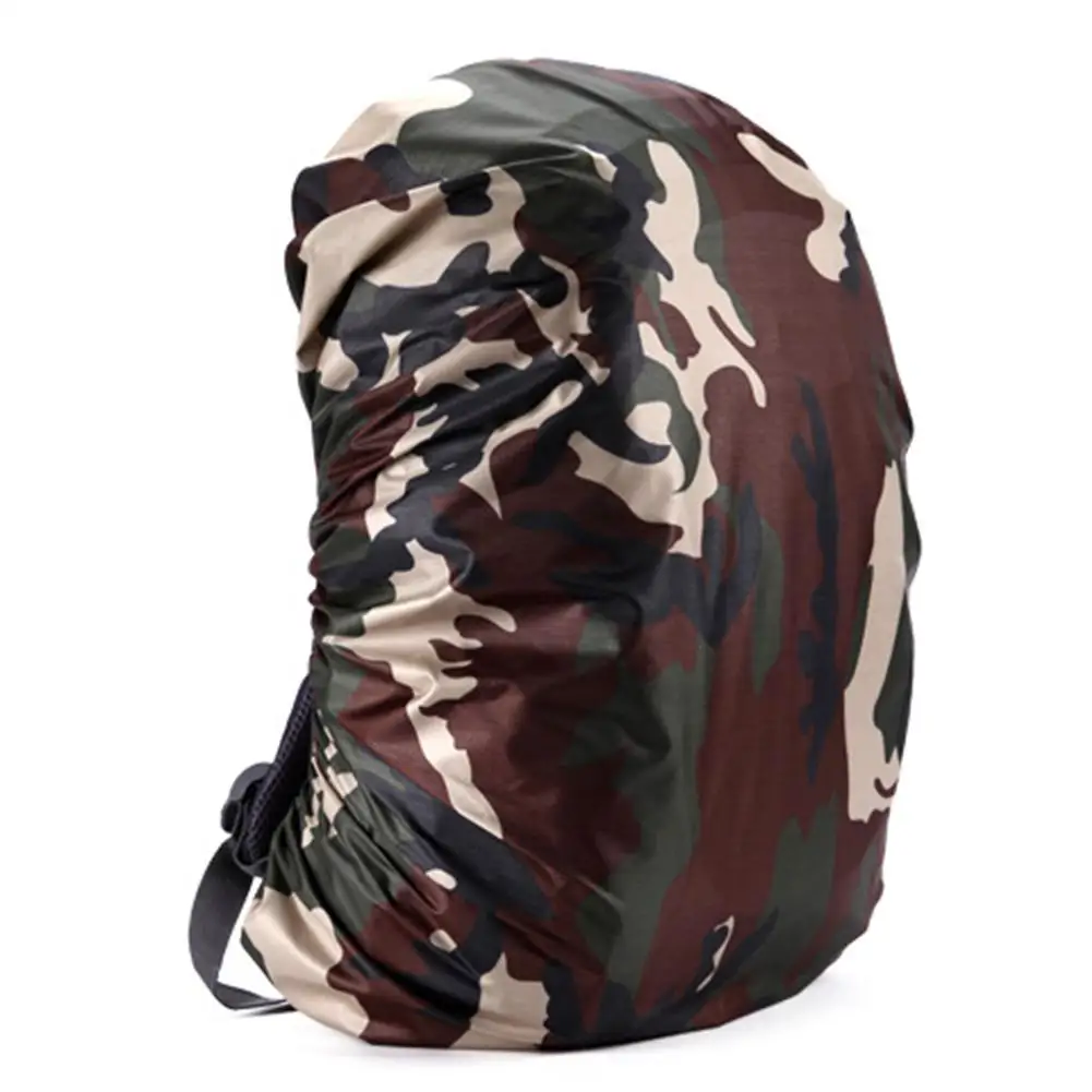 35L camouflage b Дождевик рюкзак 35Л 45л Пылезащитная сумка дождевик Портативный Сверхлегкий наплечный мешок защитный чехол для наружного кемпинга пешего туризма - Цвет: 35L camouflage b