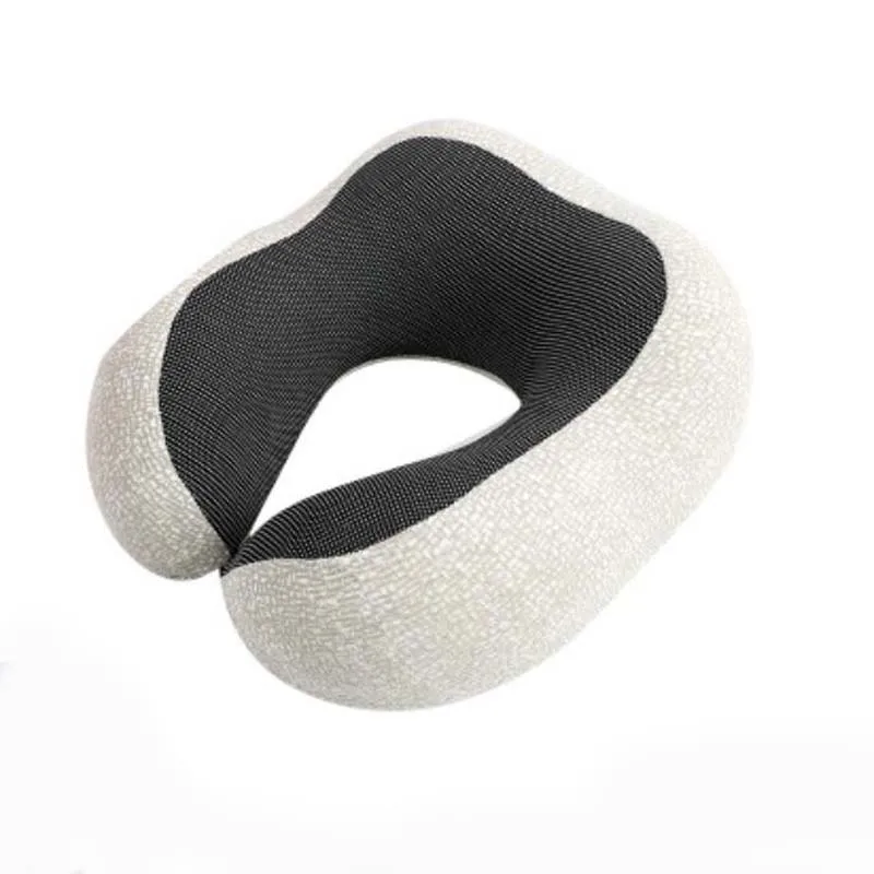 8 Memory Foam U-Shape Neck Pillows Soft Slow Rebound Space Travel Pillow Solid Neck Cervical Healthcare Bedding - Цвет: 8