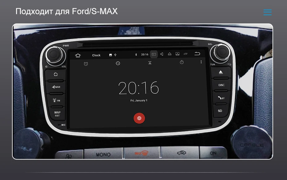 Isudar Автомобильный мультимедийный плеер Android 9 gps Авторадио 2 Din для FORD/Focus/Mondeo/S-MAX/C-MAX/Galaxy ram 4 Гб 32 Гб компактное минирадио DVR