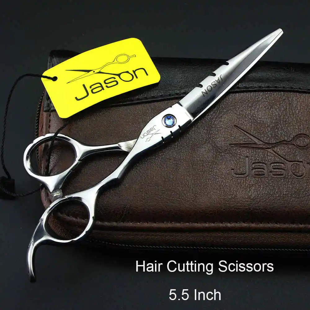 Silver- 5.5inch-Cutt 1 шт. Парикмахерские ножницы для стрижки волос 5," и 6" Профессиональные парикмахерские Парикмахерские ножницы многоцветные Парикмахерские ножницы - Цвет: Silver- 5.5inch-Cutt