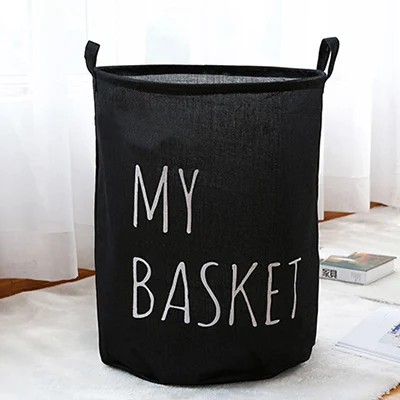 D Laundry Basket Msjo корзина для белья, органайзер, сумка для игрушек, для мытья грязной одежды, для хранения, супер большой складной органайзер для белья, держатель, мешочек - Цвет: D Laundry Basket