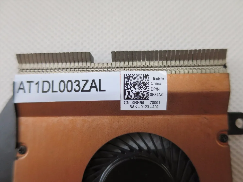 

100% Original Laptop Cooling heatsink&Fan for DELL Latitude 12 7000 Series E7270 0R37F7