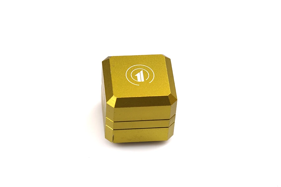 Yellow Новая магнитная бильярдный мел держатель 10 Цвета мелом High-end бильярдный мел для снукера держатель бильярдный аксессуары Китай(материк - Цвет: Yellow