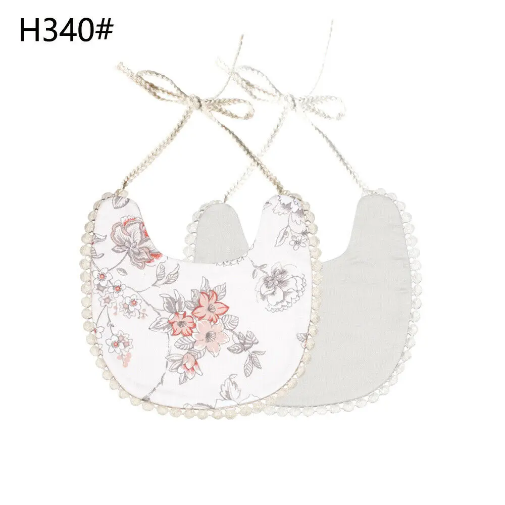 H340 1 шт. детский нагрудник мультфильм новорожденный Fedding Burp полотенце Младенческая Dribble треугольник аксессуары для бандан - Цвет: H340