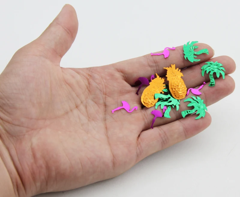 15 г пластиковый блеск фламинго конфетти детский праздник на день рождения ананас