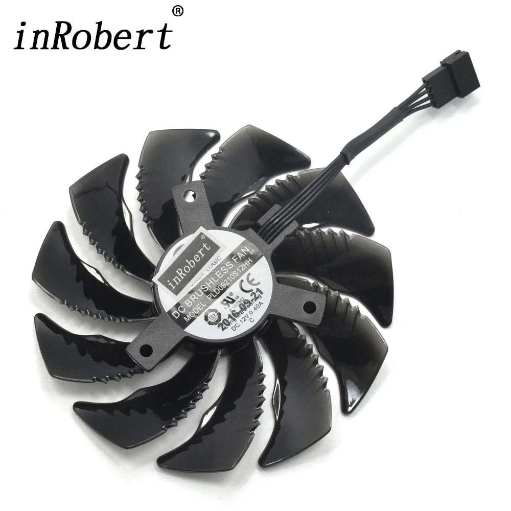 Новый вентилятор охлаждения для Gigabyte GeForce GTX 1050 Ti RX 480 470 570 580 1060 G1 960 | Компьютеры и