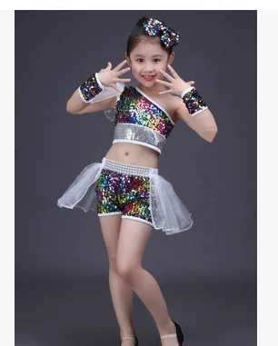 Детский танцевальный костюм для девочек уличных танцев и выступлений