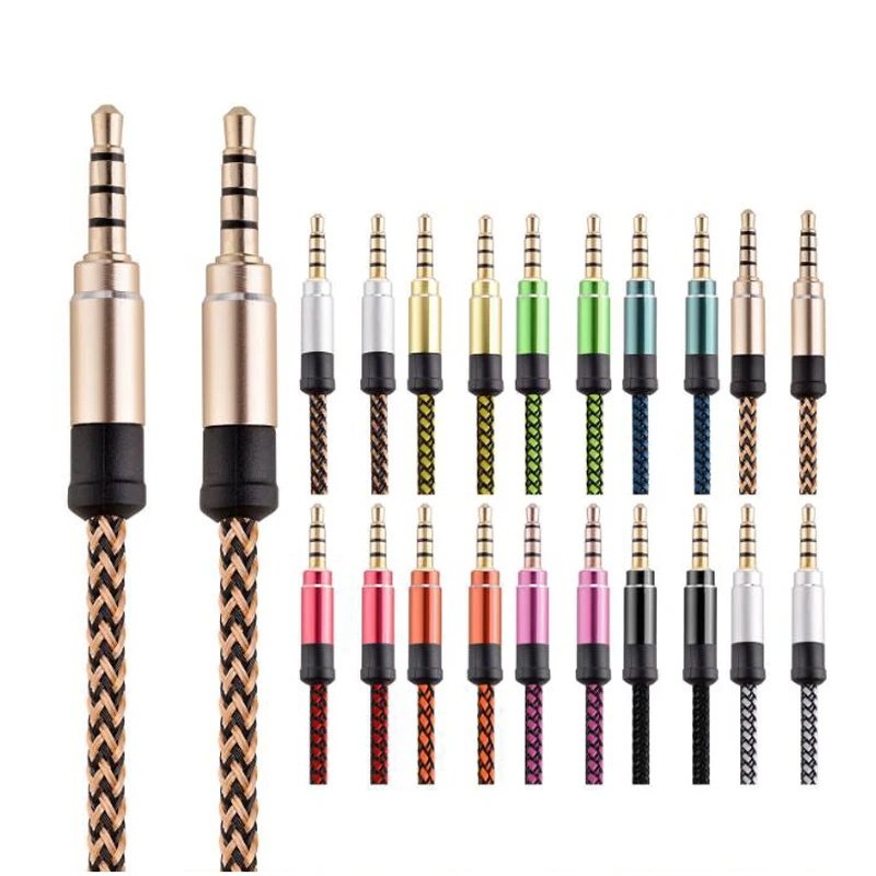 3.5mm Jack Audio Cable 3.5 Male to Car Aux Auxiliary for Bluetooth Speaker MP3 MP4 Smartphone | Электроника