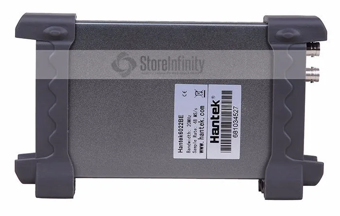 Hantek 6022BE USB цифровой осциллограф с 20 МГц пропускной способностью, 2 канала AU DE Shipping