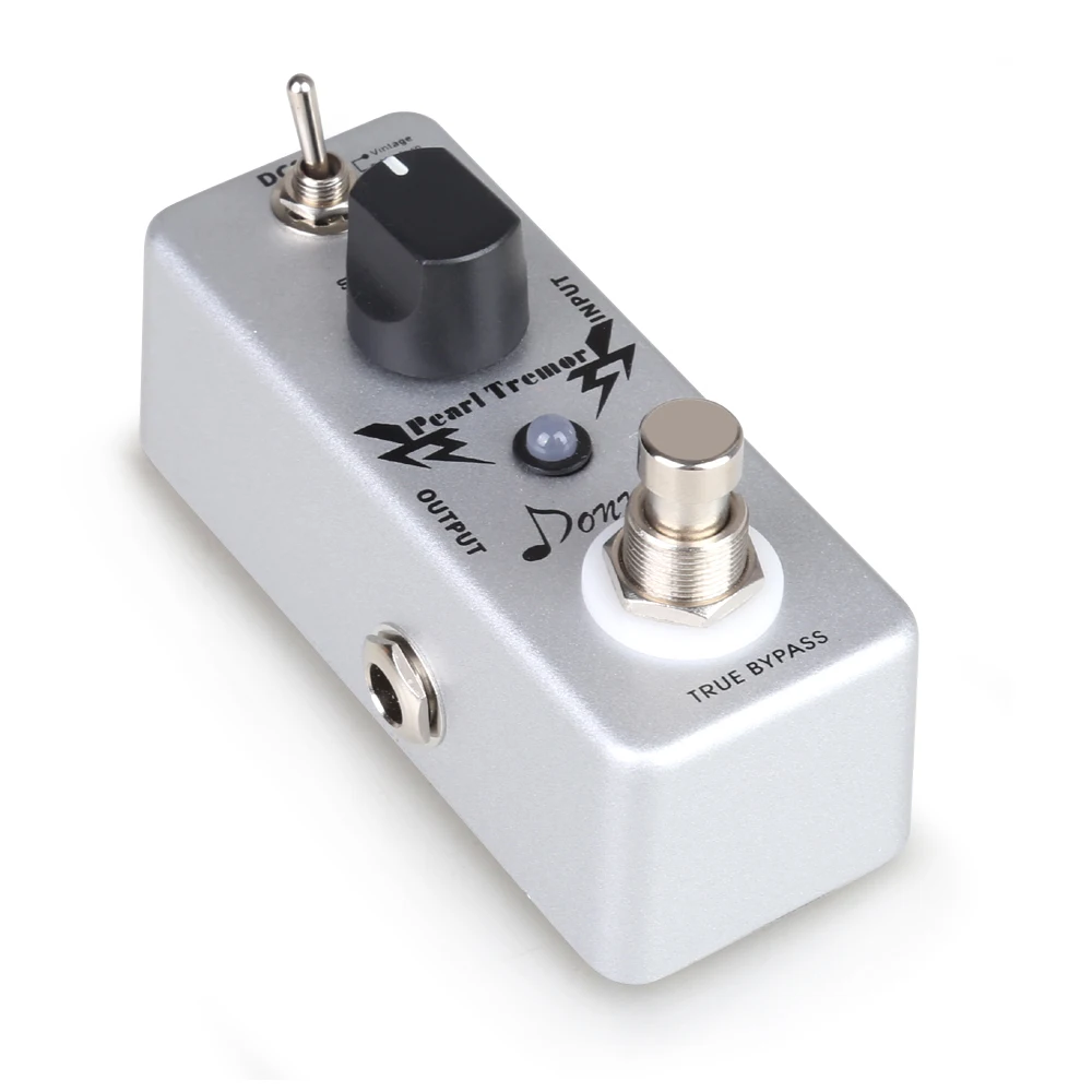 Donner Phase Guitar Effect Pedal Pearl Tremor аксессуары для электрогитары высокого качества портативные педали для гитары True Bypass