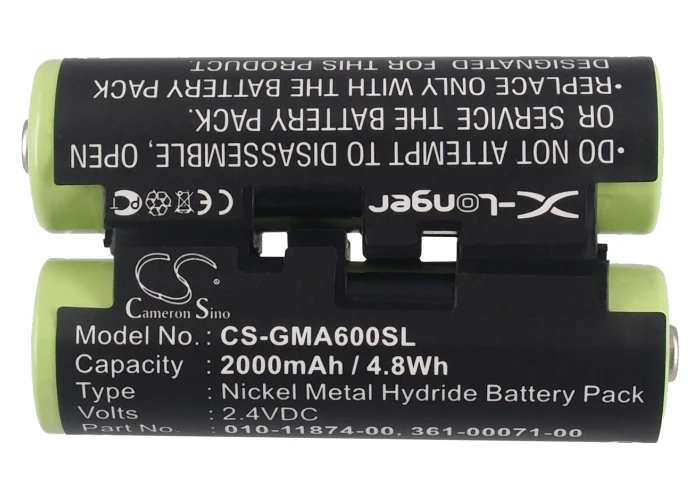 

Cameron Sino 2000mAh Battery For Garmin Striker 4 Fishfinder Montana 600t Camo Oregon 600 Oregon 600t Oregon 650 Oregon 650t