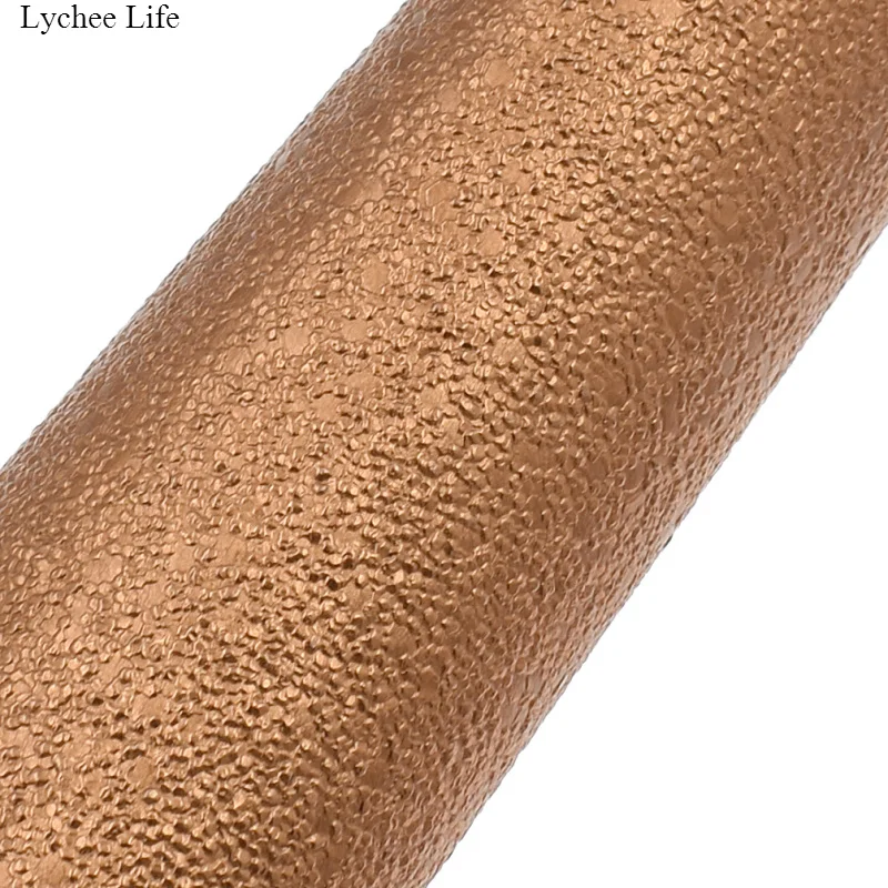 Lychee Life A4 тисненый камень, кожаная ткань, сделай сам, искусственный синтетический водонепроницаемый кожаный тканевый бант для волос, сделай сам, украшения, поделки
