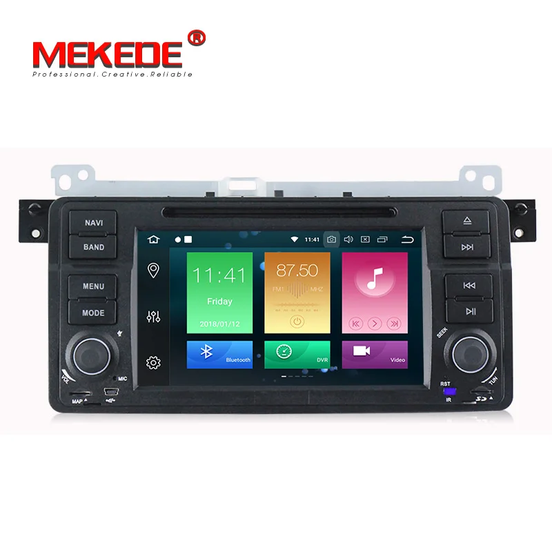 7 дюймов 1024*600 экран PX5 Android 8 0 автомобиль радио стерео для BMW E46 M3 с Octa Core 4G