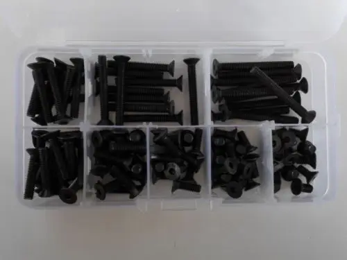 105 шт. болты с потайной головкой|hexagonal bolt|allen boltm4 allen bolts |