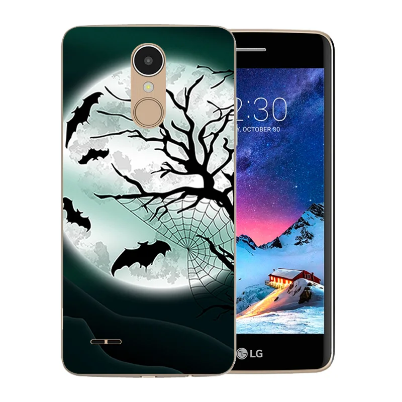 Роскошный гибкий чехол для телефона LG K8 2017 мягкая силиконовая резиновая задняя